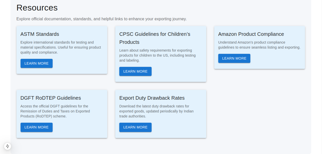 ExportEase — dashboard.png